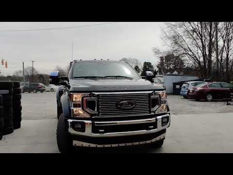 2020 F450 With Leveling Kit, Fox Shocks, 24" American Force Independance Wheels, And Nitto Tires