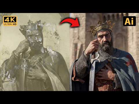 20 Most Powerful Figures of the First Crusade Brought Back to Life Using AI | Pope Urban II, etc.