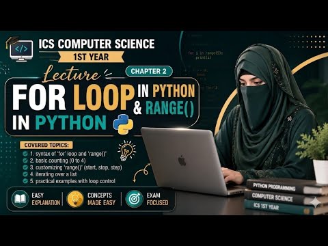 For Loop In Python Range Function Explained Ics 1st Year Computer Science