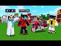 We Drive the FASTEST MOTORCYCLE in Minecraft!