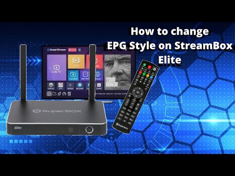 How to change the Tv Guide Format On the SuperBox Elite!