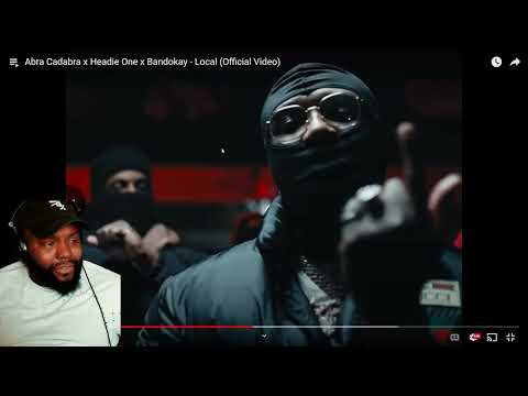 CHICAGO DUDES REACTION TO Abra Cadabra x Headie One x Bandokay - Local (Official Video)