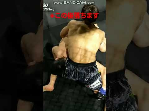 【閲覧注意！！】この後、肩固めで落ちます #格闘技 #総合格闘技 #mma