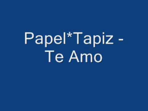 Papel Tapiz - Te Amo