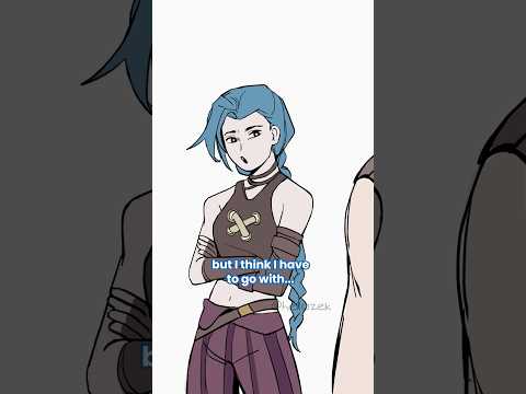 Tell me jinx.. #arcane #jinx #vi #animation #meme