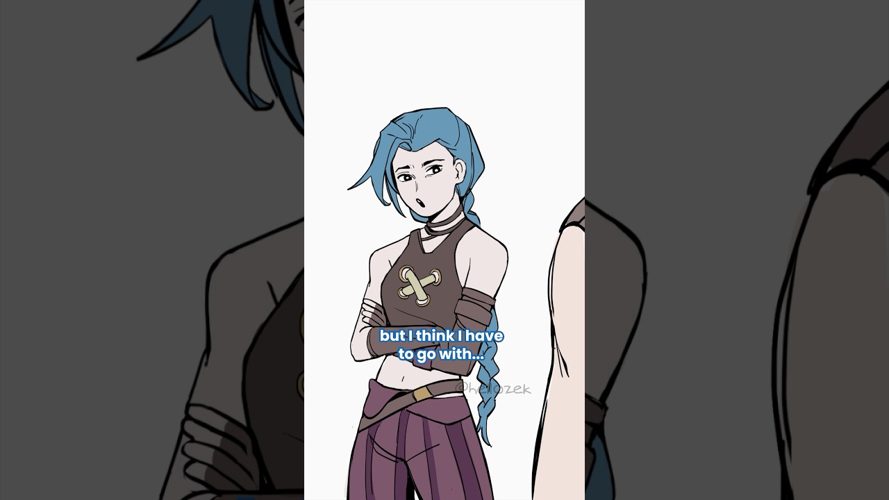 Tell me jinx.. #arcane #jinx #vi #animation #meme