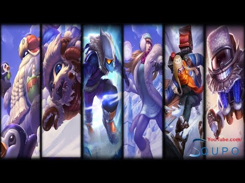 All Snow Day Skins (League of Legends)
