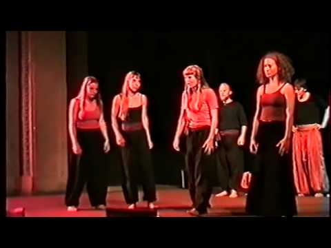 Del 2 av Teater Slava´s show East/West, Statsteatern Razgrad, Bulgarien juni 1999