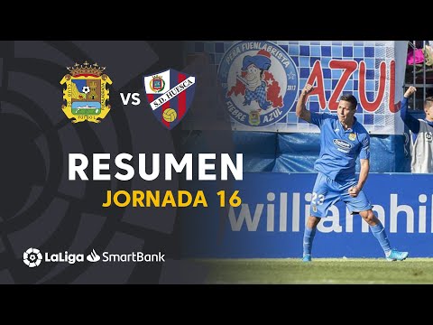 Resumen de CF Fuenlabrada vs SD Huesca (3-2)