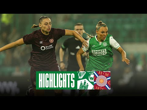 Highlights: Hibernian 0 Hearts 4 | ScottishPower Women's Premier League