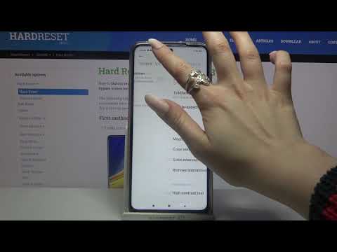 How to Activate High Contrast Text on POCO X3 Pro – Manage Text Settings