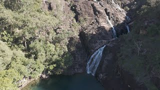 Zoe Falls, Hinchinbrook Island, Australia, Drone footage, 03.08.2025
