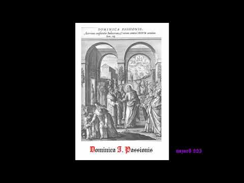 Dominica I. Passionis --- Erster Passionssonntag