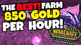 I Made 850g Per hour in TBC Classic Doing THIS! - The BEST TBC Goldfarm?!