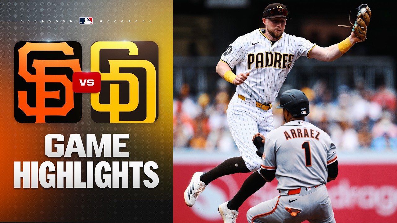 Giants vs. Padres Game Highlights (4/1/26) | MLB Highlights