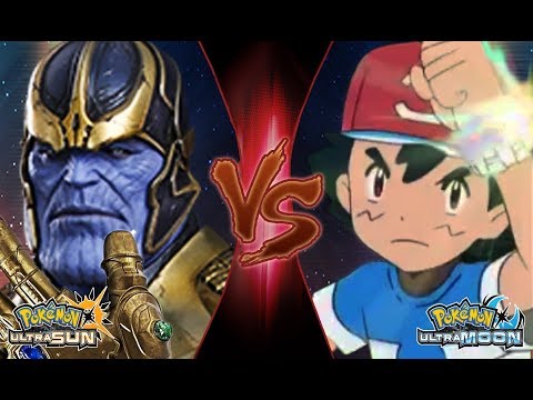 Pokemon Crossover Battle: Ash Vs Thanos (Marvel Infinity War) Video