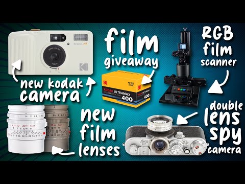 New Kodak Camera, New Scanner & Film Lenses, Film Giveaway & More!