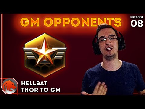 Base Trading vs an EX Pro SC2 Zerg! | MASS Hellbat & Thor to Grandmaster #8