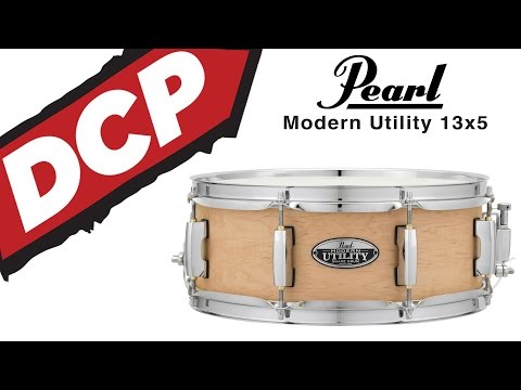 Pearl Modern Utility Maple Snare Drum 13x5 Satin Black image 3