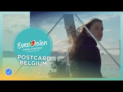 Postcard of Sennek from Belgium - Eurovision 2018