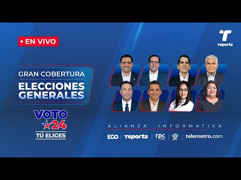 EN VIVO | Cobertura Elecciones Generales en Panamá 2024 #VOTO24