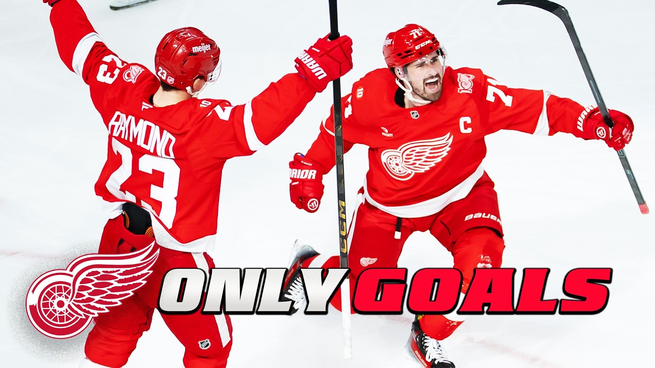 EVERY GOAL Scored Last Season by the 2026-27 Detroit Red Wings Roster