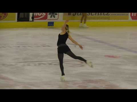 Cup of Tyrol 2018 Diana Nikitina Training sp