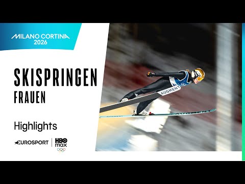 Packender Zweikampf um Gold I Highlights deutsch I Olympia 2026 I Skispringen Normalschanze I Frauen