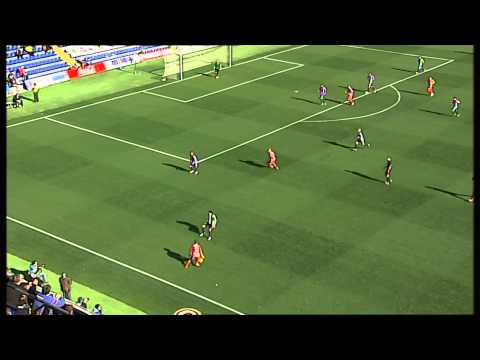 La Liga | Gol de Rubio (1-1) en el Hércules CF-Recreativo de Huelva | 09-12-2012 | J17