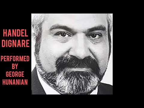 Handel - Dignare.   Gevorg Hunanian singing