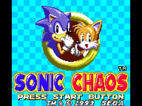 Sonic Chaos Game Gear