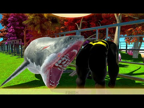MUTANT MEGALODON VS  GORO THE GIANT  [ ARBS ]