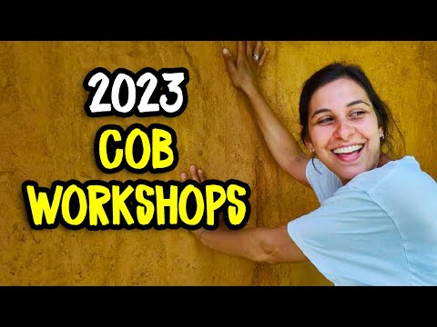 2025 Cob Workshops - Learn How to Build a Cob House