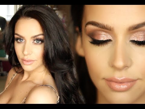 Get Ready with Me: Cream Contour & Highlight +Big Loose Curls Video