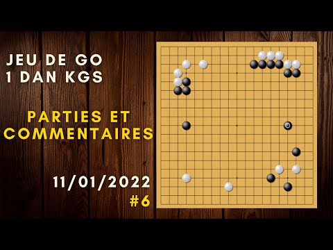 Go Games Level 1 Dan : Rediff KGS #6 | Go Game Commentary