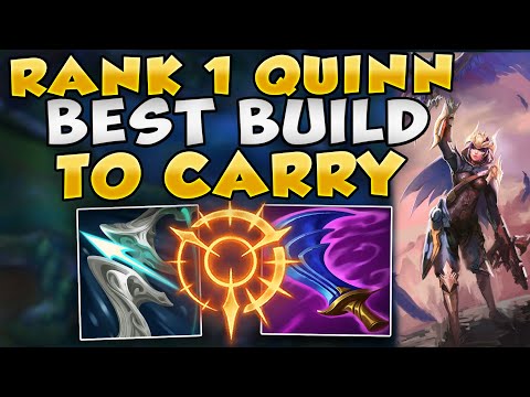 BEST QUINN BUILD TO SNOWBALL GAMES THROUGH TOPLANE! CARRY TEAMS WITH EASE - League of Legends