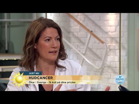 Malignt melanom ökar - så vet du om dina fläckar är farliga - Nyhetsmorgon (TV4)