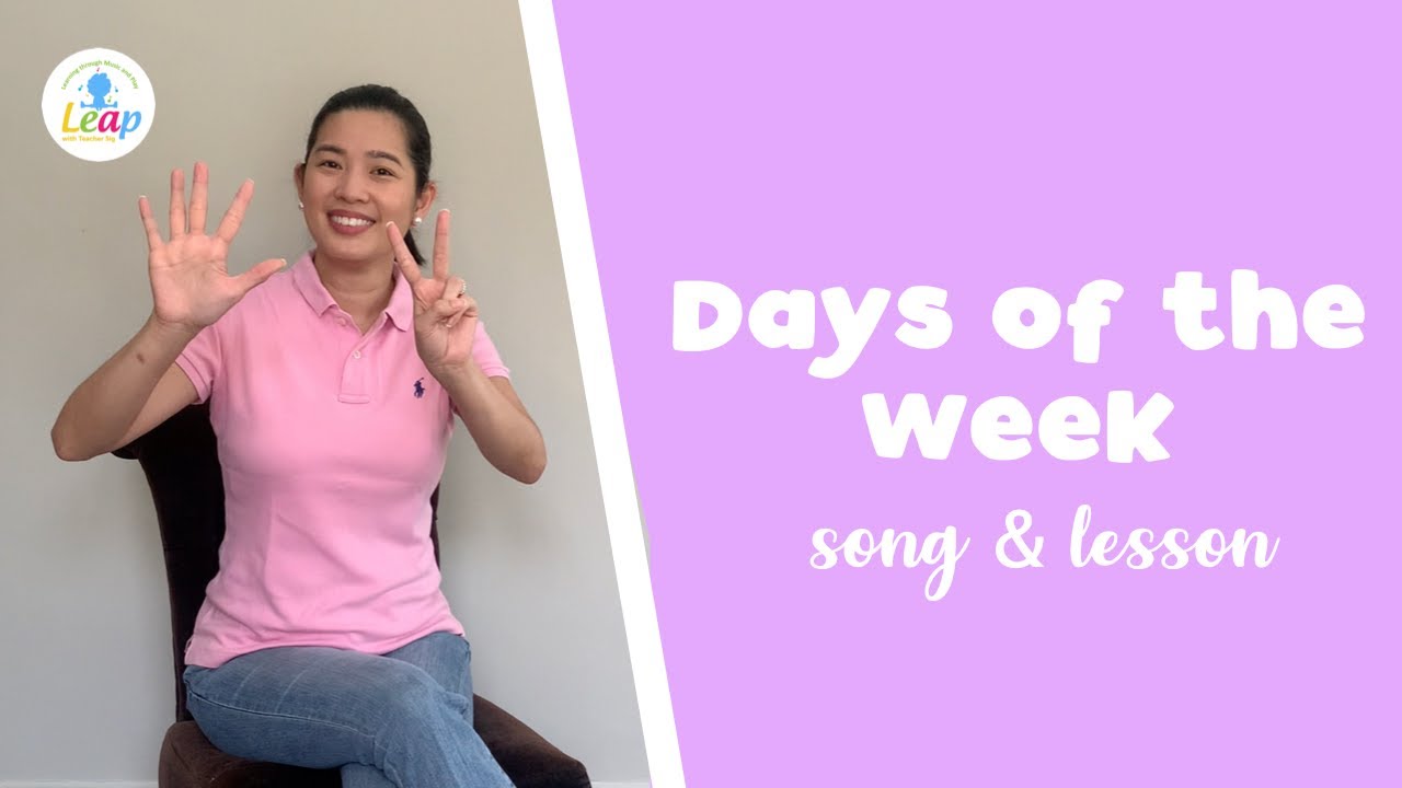 Days of the Week: Lesson & Free worksheet