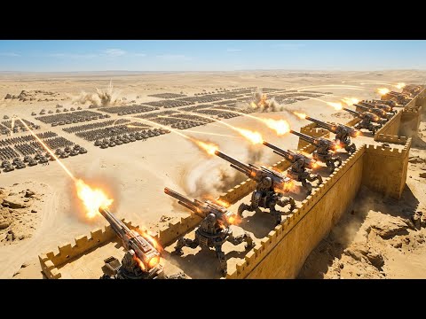 SAURON vs VADER! 4 Million Zombies vs T45 Shotgun Army! UEBS 2