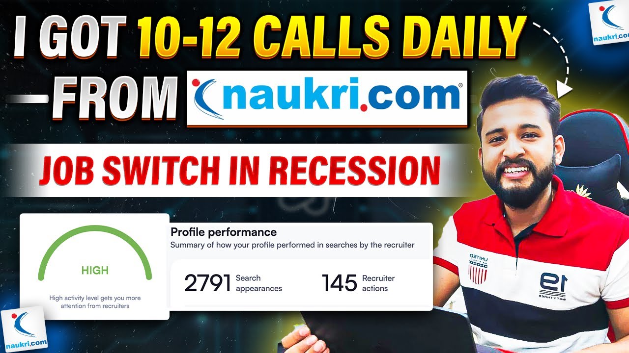 HOW TO GET INTERVIEW CALLS FROM NAUKRI.COM | I GOT 10-12 CALLS DAILY NAUKRI.COM | NAUKRI.COM TIPS