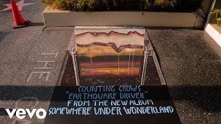 Counting Crows - Earthquake Driver (Chalk Art Reveal)