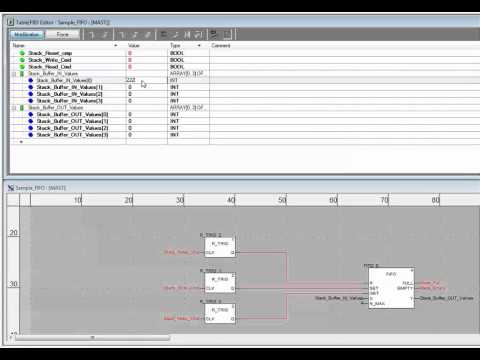 Unity Pro   FIFO Function Block