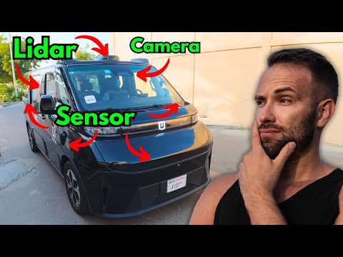 Dubai, Palm Jumeirah: Test autonomního robotaxi. Je lepší jak FSD Tesla?