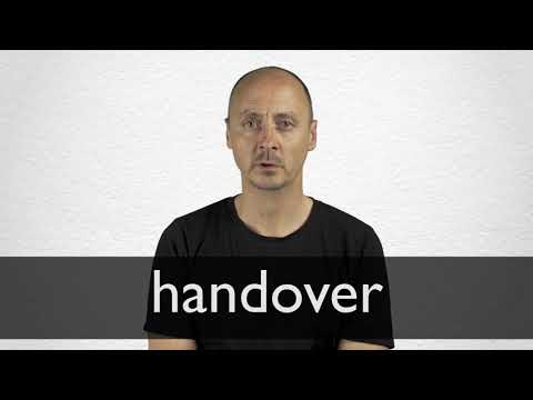 Handover Synonyms Collins English Thesaurus