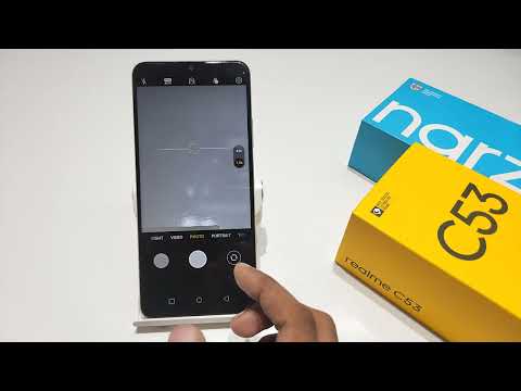 How to set full screen camera mode in Realme narzo n53 | Realme c53 full screen camera kaise lagaye