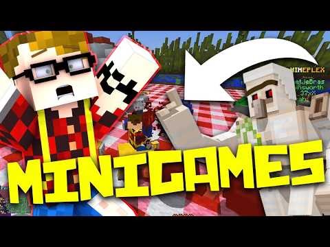 MINECRAFT: THE RETURN OF ALL THE OLD MINIGAMES!!
