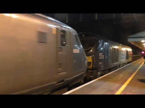 68002 and 68018 depart bicester north working 1U50 london marylebone to banbury 10/02/17