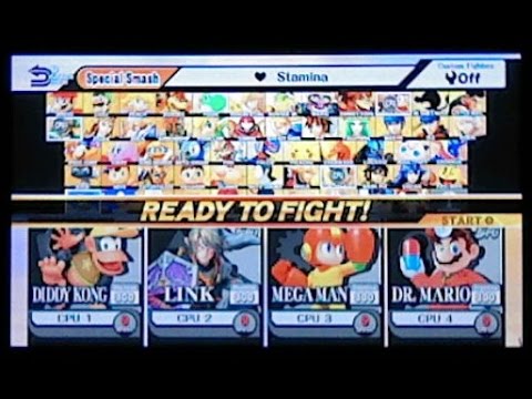 Super Smash Bros. Tournament - Round 2 Match 1