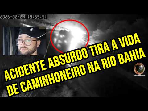 Caminhoneiro de Planalto BA perde a vida após caminhão ser atingido por carreta em L na BR 116