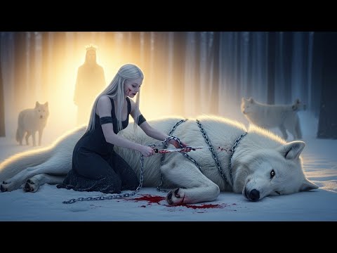 Cortó Las Cadenas De Un Lobo Blanco — Al Cambiar, El Rey Alfa La Reclamó Como Su Reina